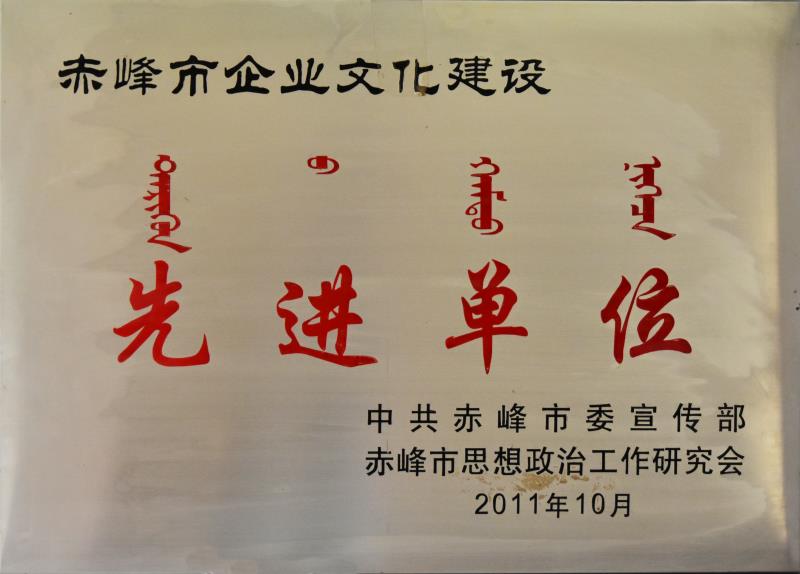 先进单位
